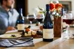 Sea View Ridge Estate Pinot Noir on a Table