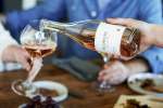Pouring Rosé of Pinot Noir